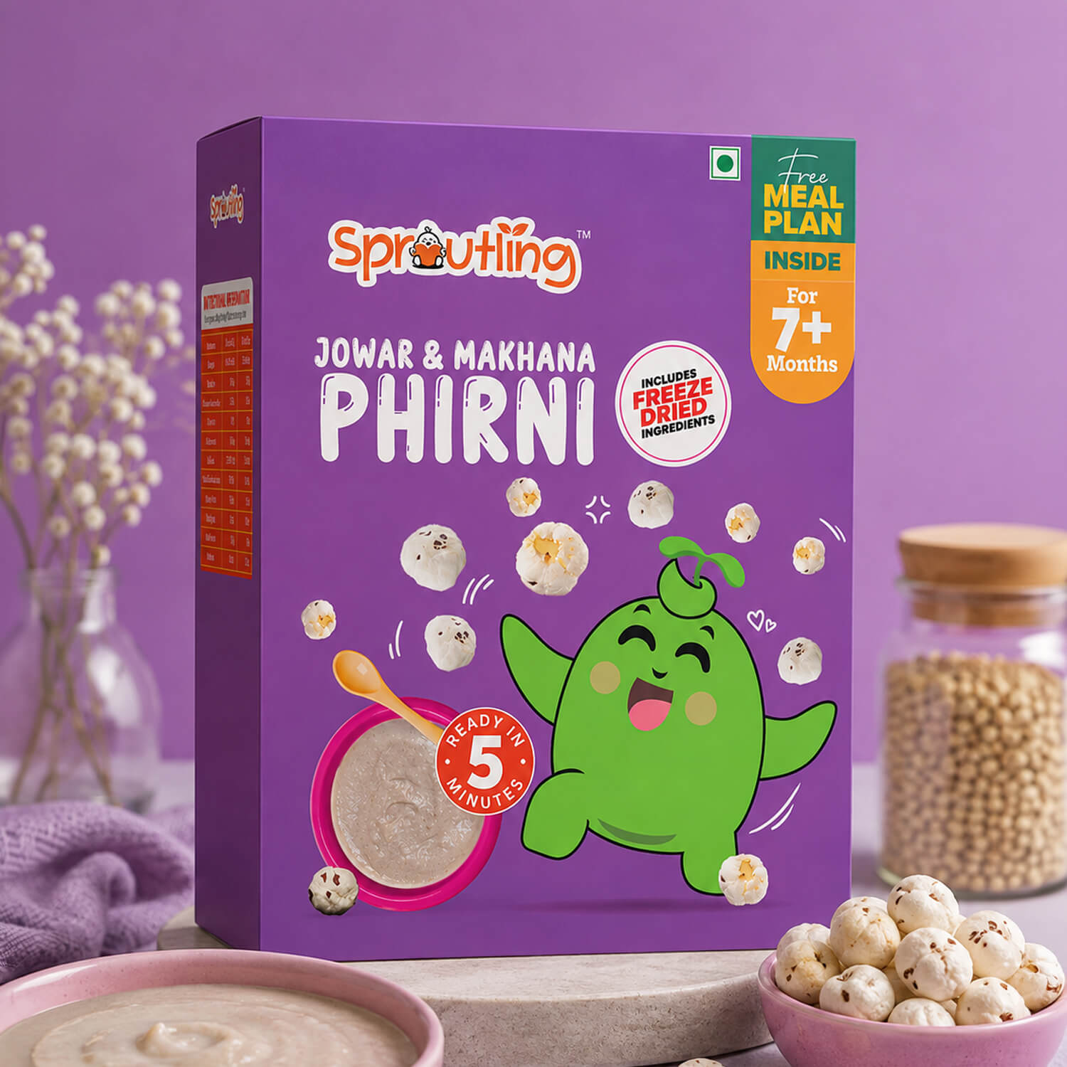 ⁠Jowar Makhana Phirni