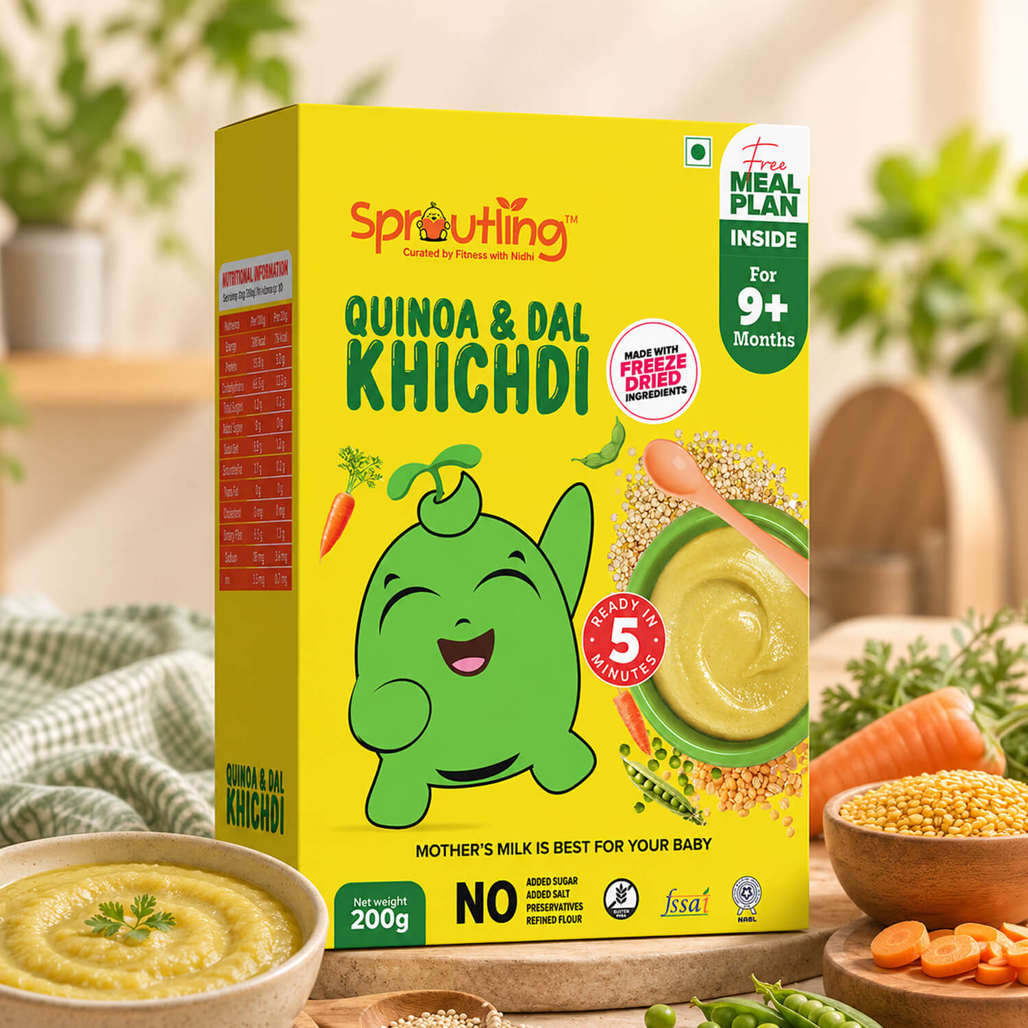 Quinoa Dal Khichdi