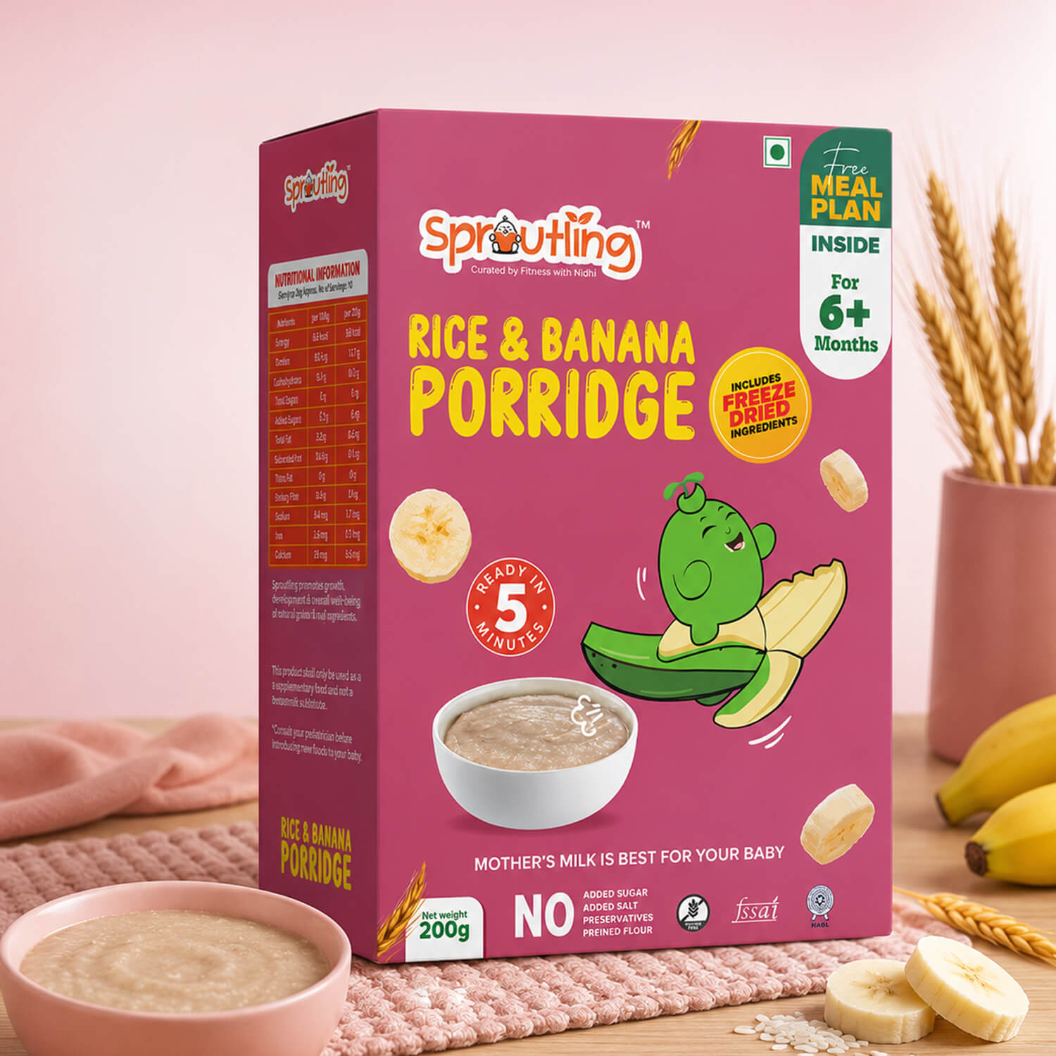 ⁠Rice Banana Porridge