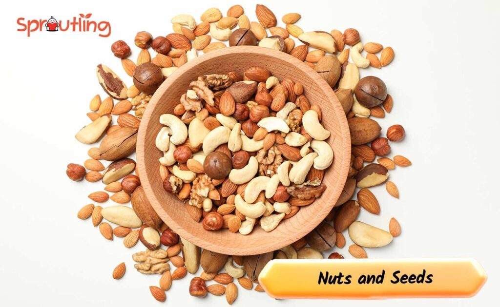6. Nuts and Seeds: Healthy Fats for Healthy Milk