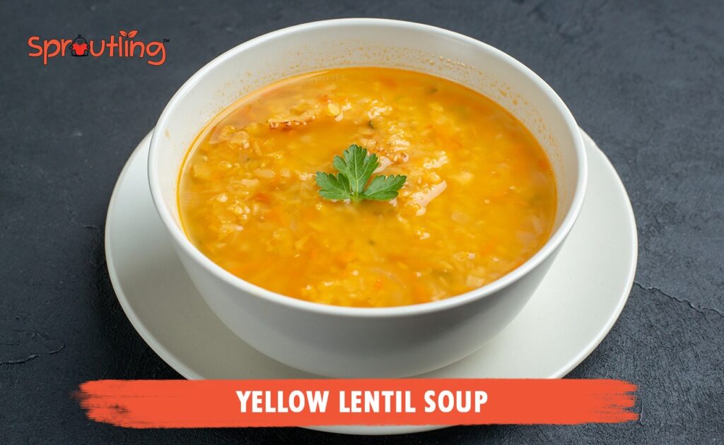 Yellow Lentil Soup (Moong Dal Water)