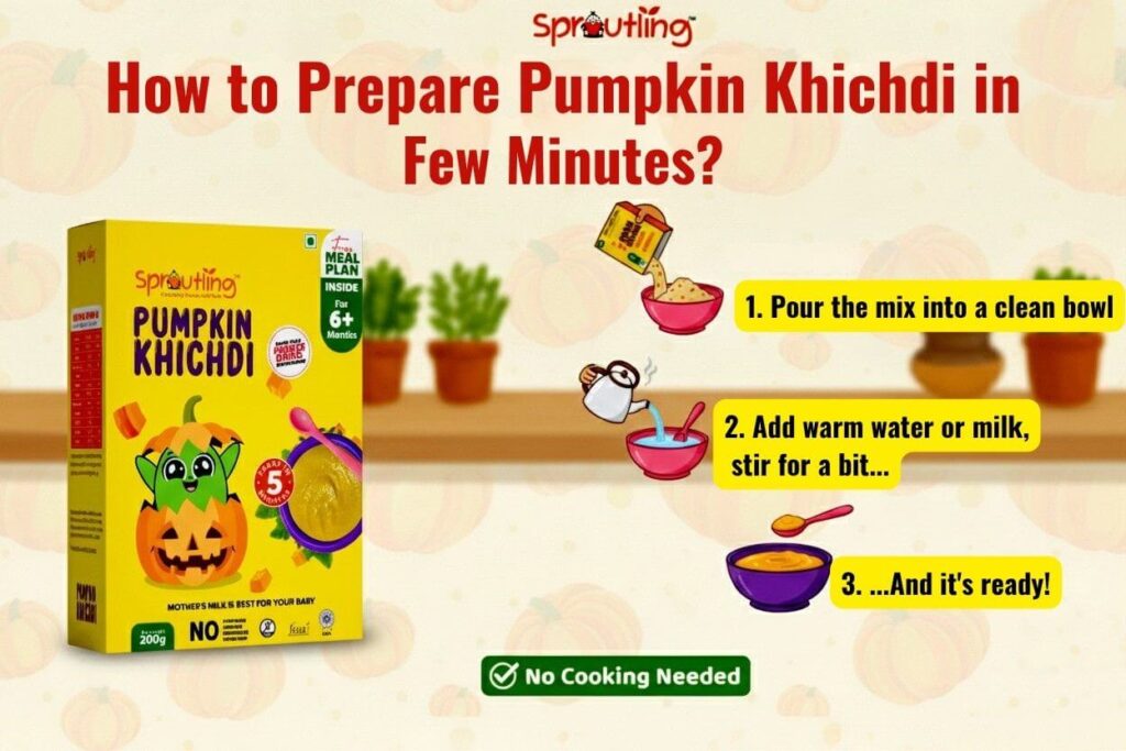 How to Prepare Pumpkin Khichdi in a Few Minutes?