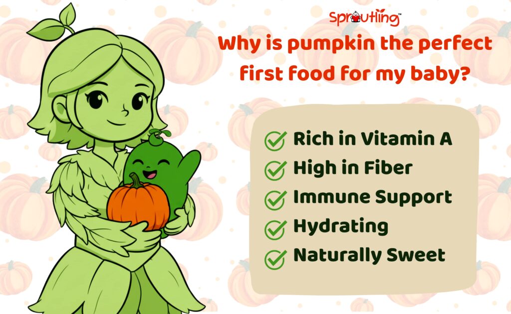 Why is pumpkin the perfect first food for my baby