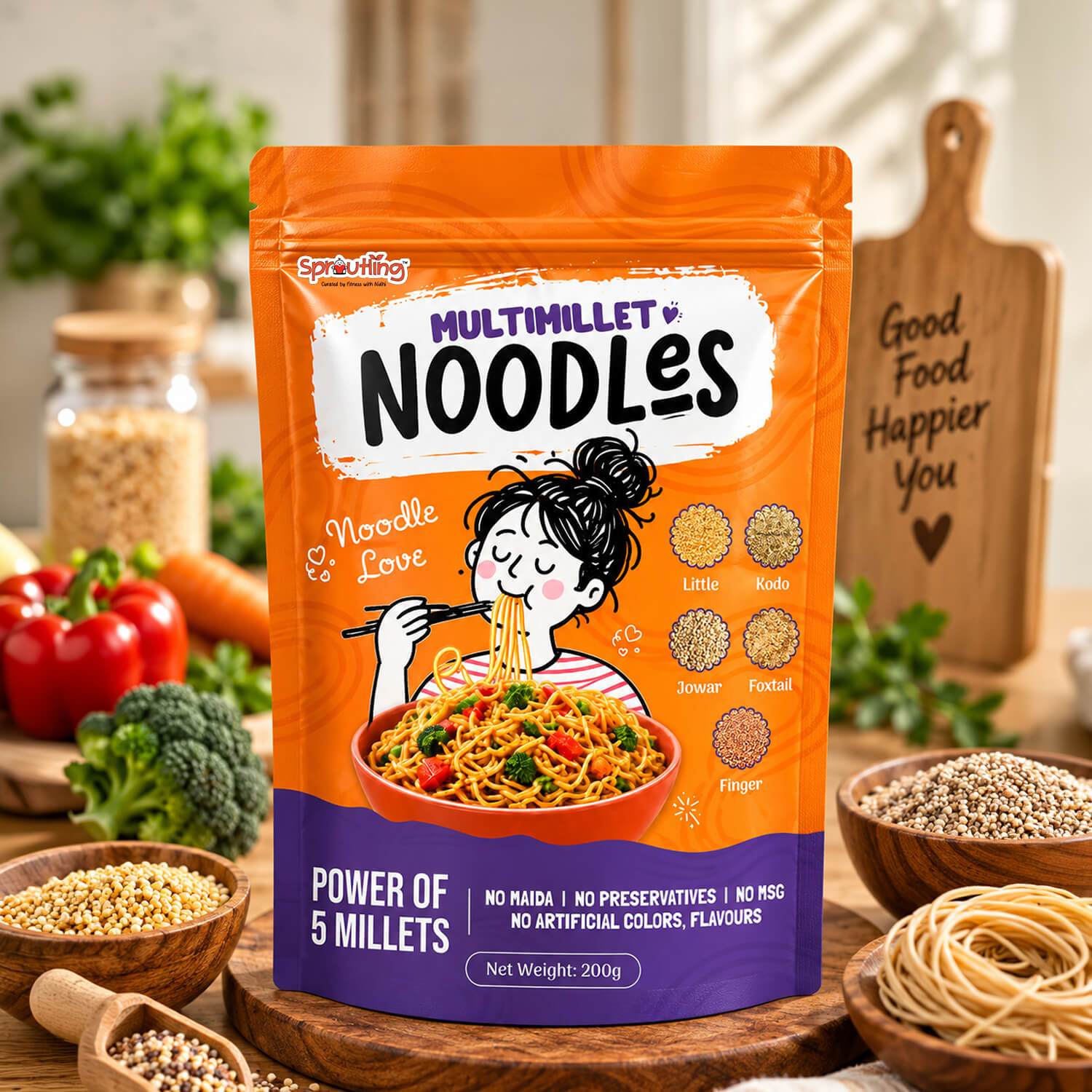 Multi Millet Noodles